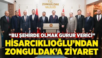 Hisarcıklıoğlu’ndan Zonguldak’a ziyaret: “Bu şehirde olmak gurur verici”