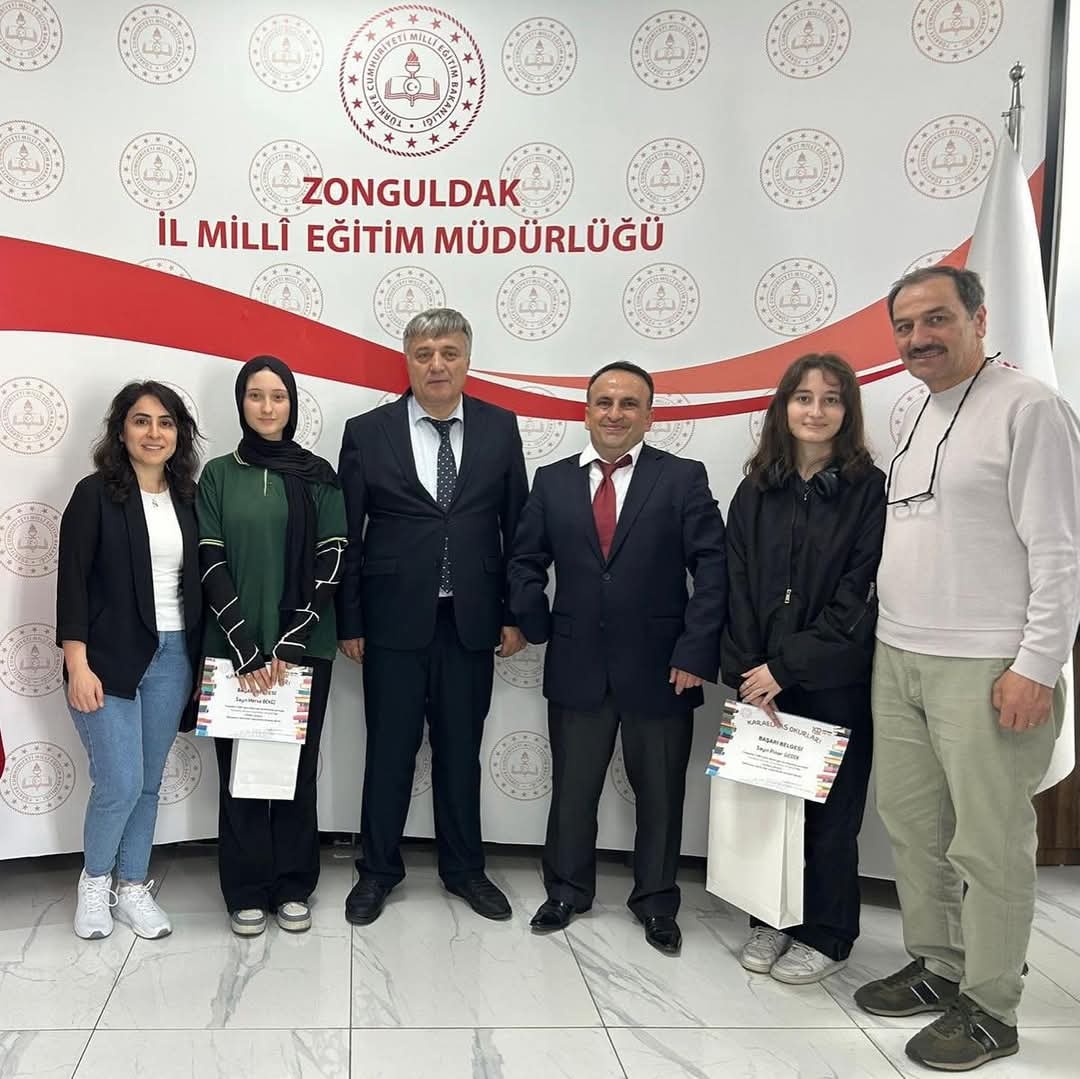 KARAELMAS OKURLARI YARIŞMASINDA DEVREK FEN LİSESİ’NE İKİ DERECE BİRDEN