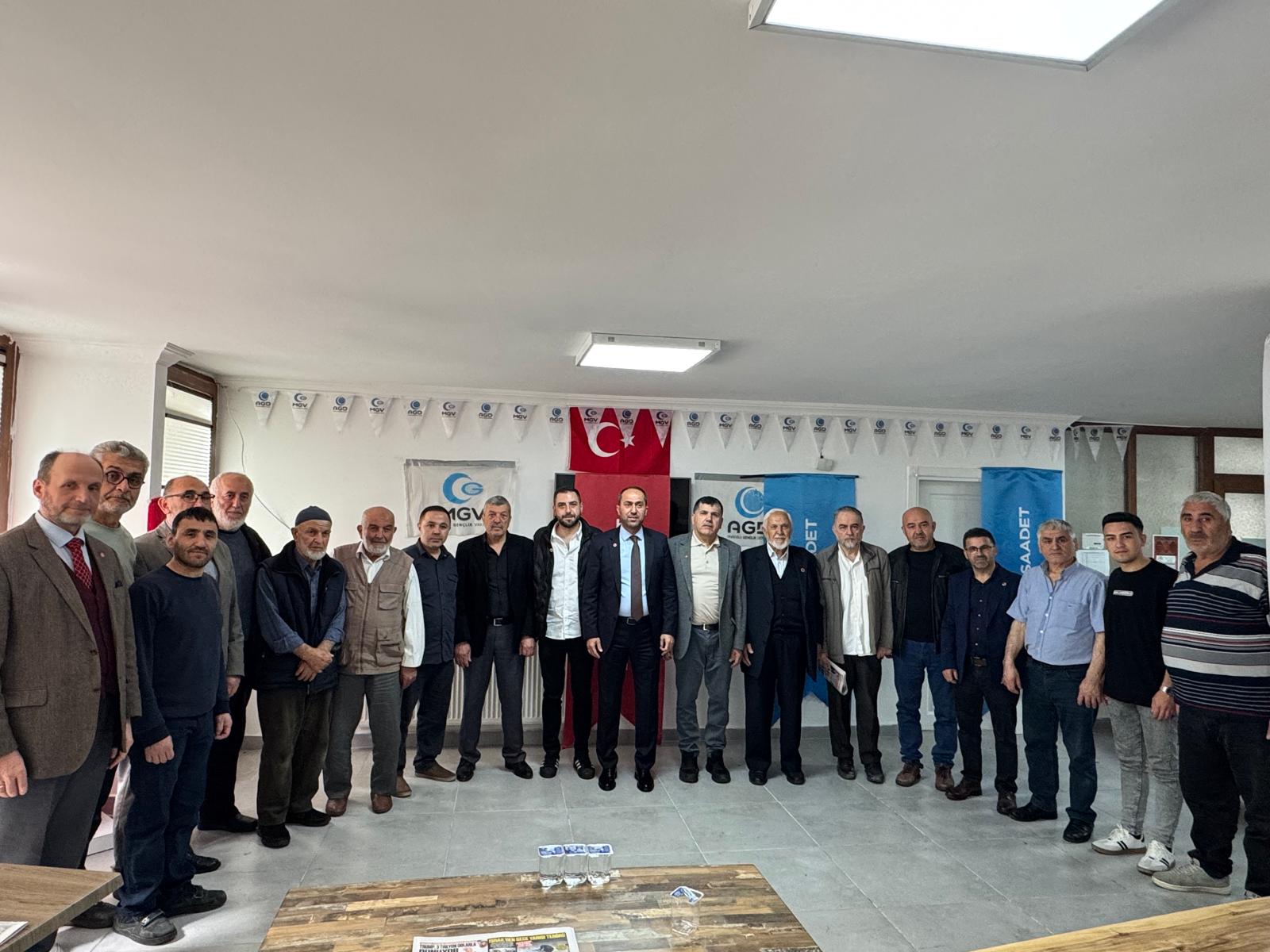 Saadet Partisi Devrek İlçe Teşkilatı Kahvaltı Programında Buluştu