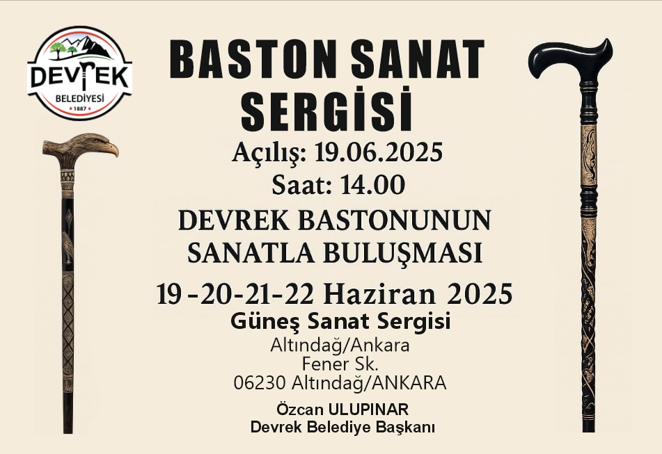 Devrek Bastonu Ankara’da Sanatseverlerle Buluşuyor