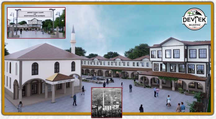Devrek Belediyesi, Tarihi Şemsi Paşa Camii’ni Yeniden İnşa Ediyor