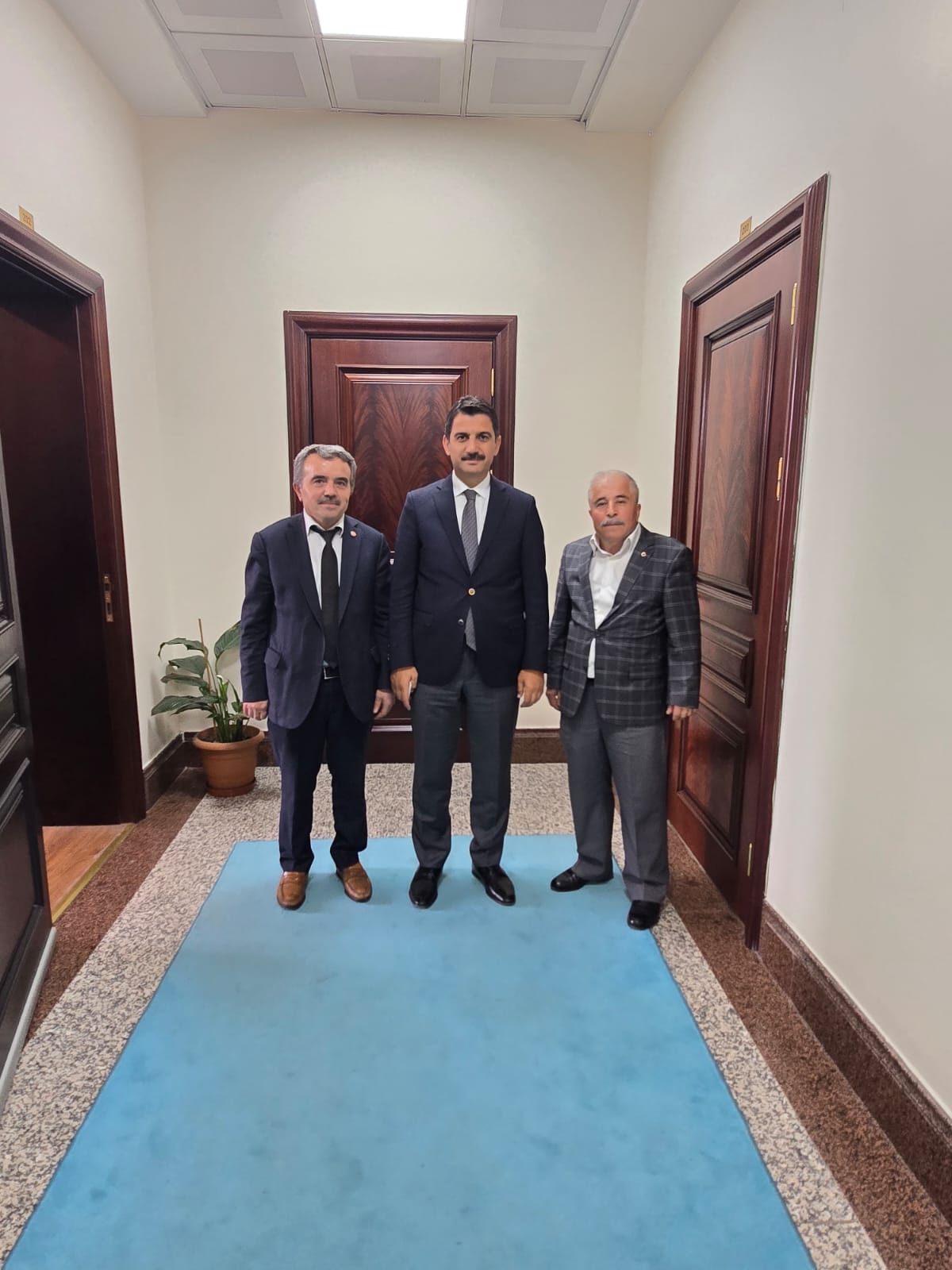 Birlik Büro-Sen Genel Başkanı Ramazan Dernek’ten HSK Üyesi Turan Kuloğlu’na Ziyaret