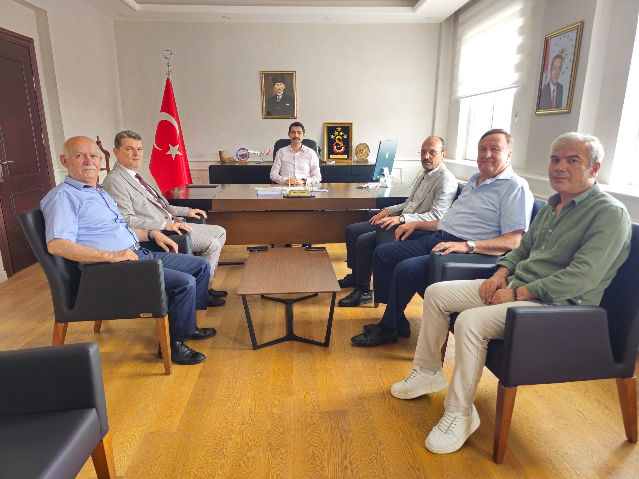 Kaymakam Bıçakcı’ya Hayırlı Olsun Ziyareti