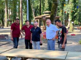 Gökçebey Atatürk Kent Ormanı’nda Sosyal Yaşam Alanı Genişliyor
