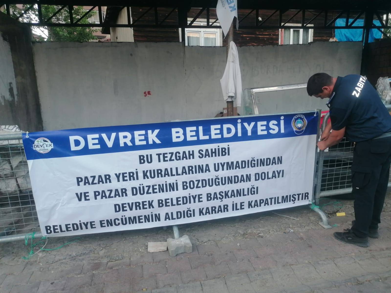 Devrek Belediyesi’nden Pazar Yerinde Düzenleme Hamlesi