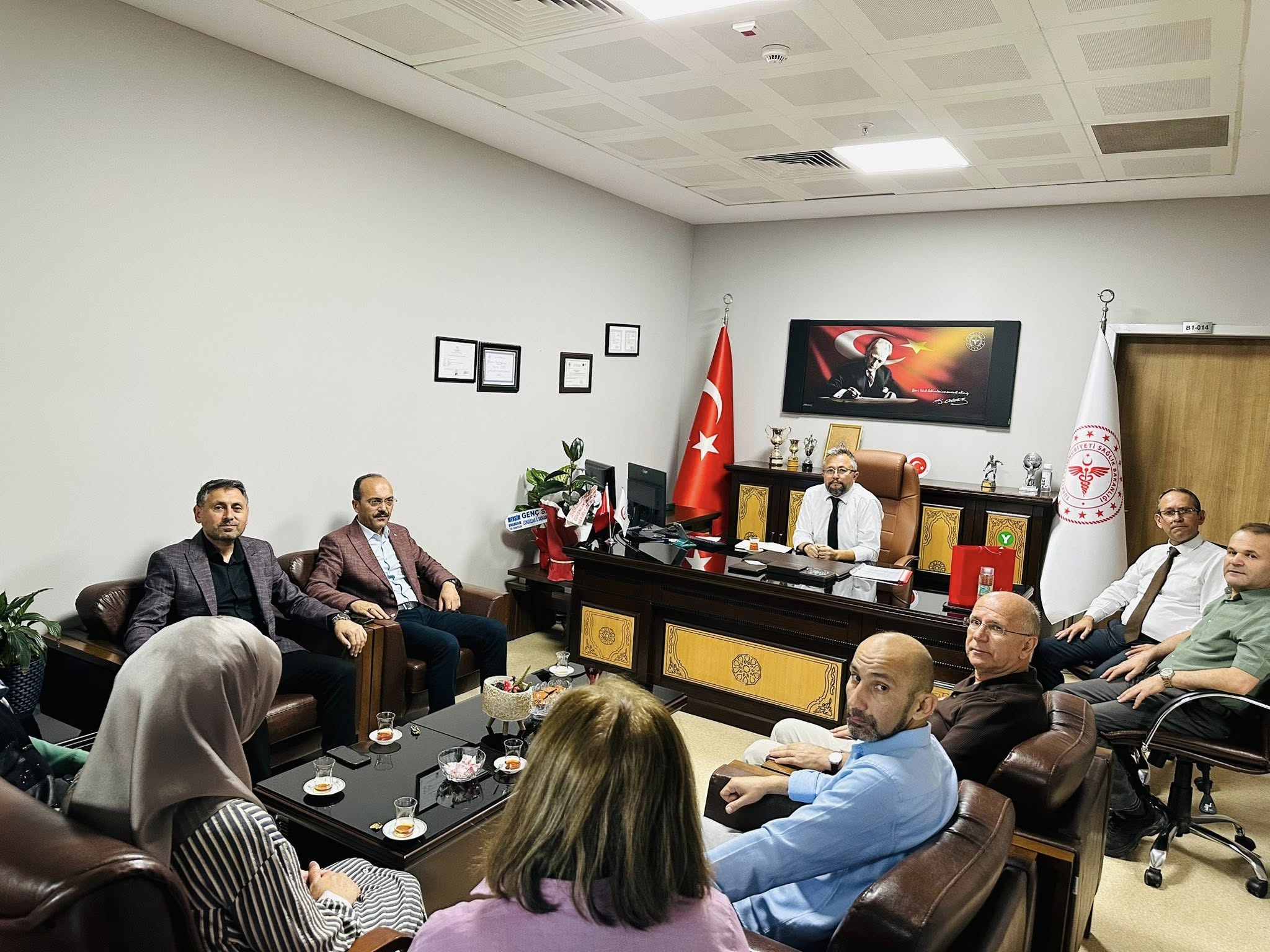 AK Parti Devrek İlçe Teşkilatı’ndan Başhekim Ekem’e Ziyaret