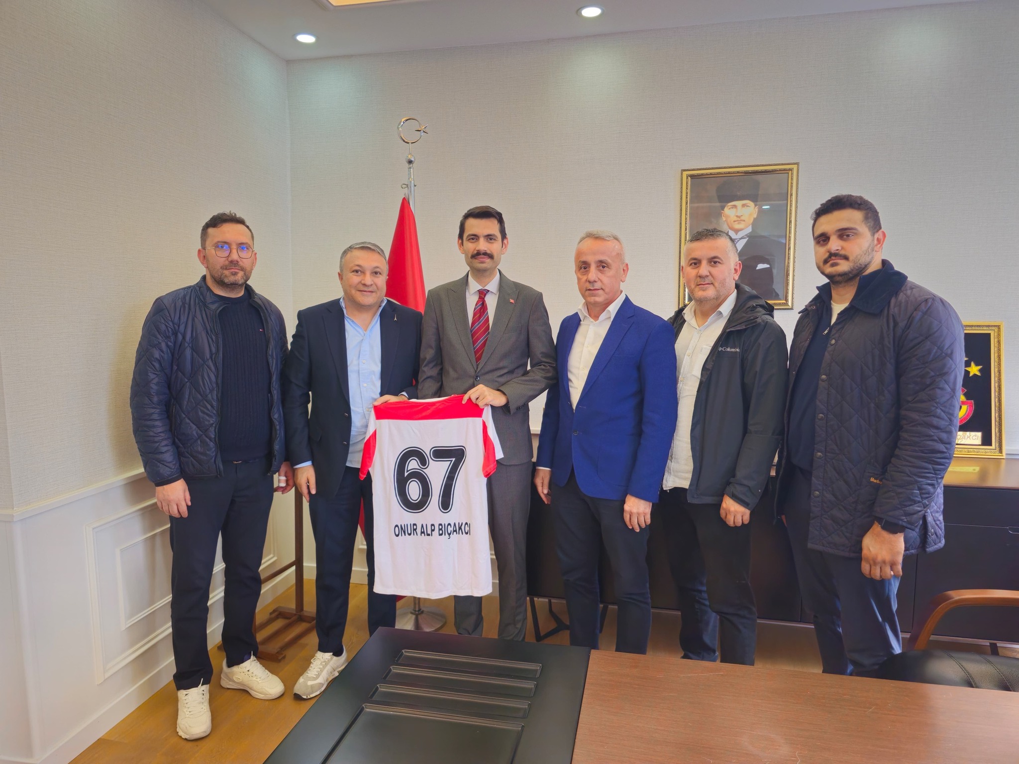 Devrek Belediyespor’dan Kaymakam Bıçakcı’ya Ziyaret
