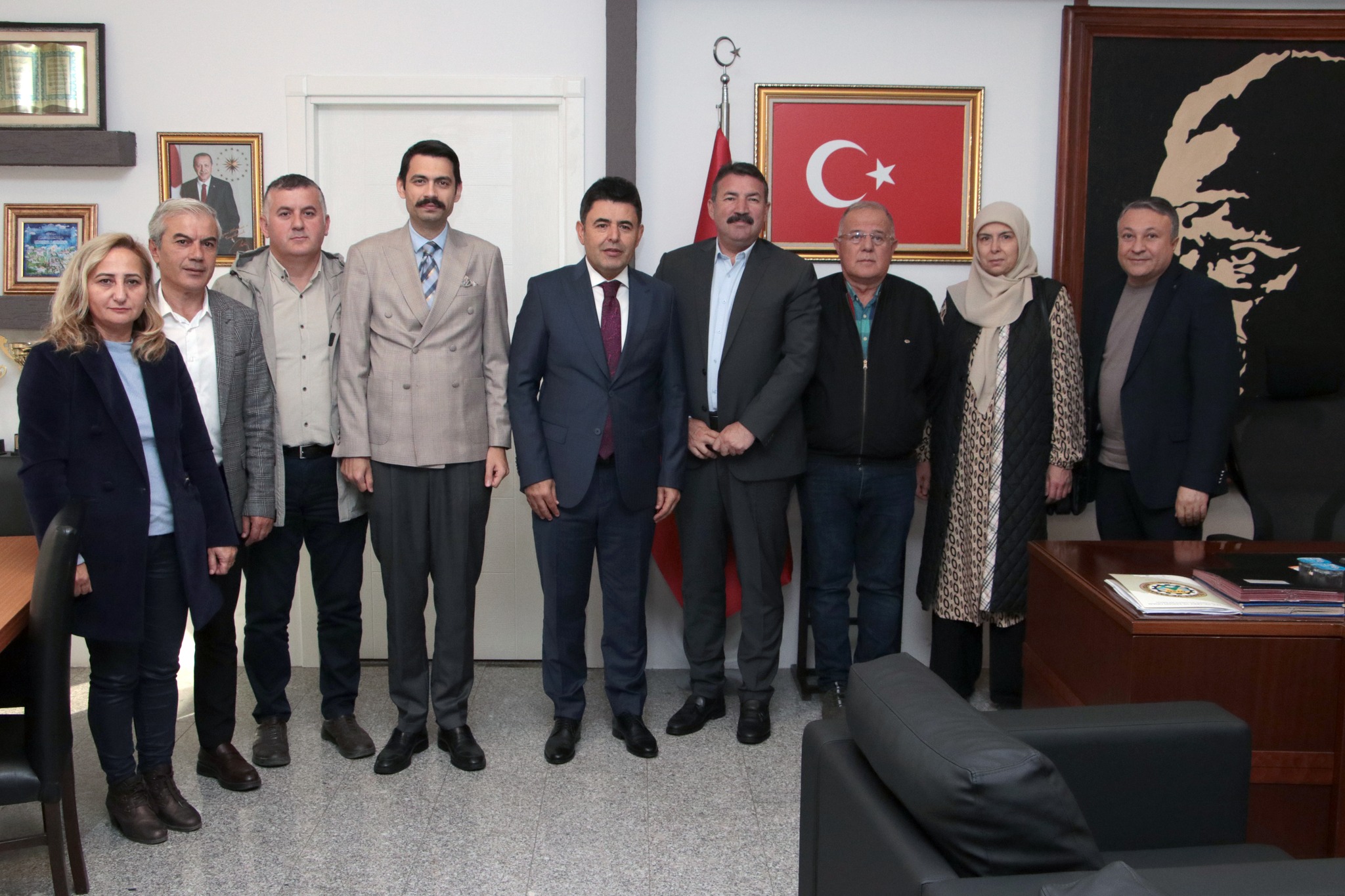 Başkan Ulupınar, Bakan Yardımcısı Boyraz’ı Ağırladı