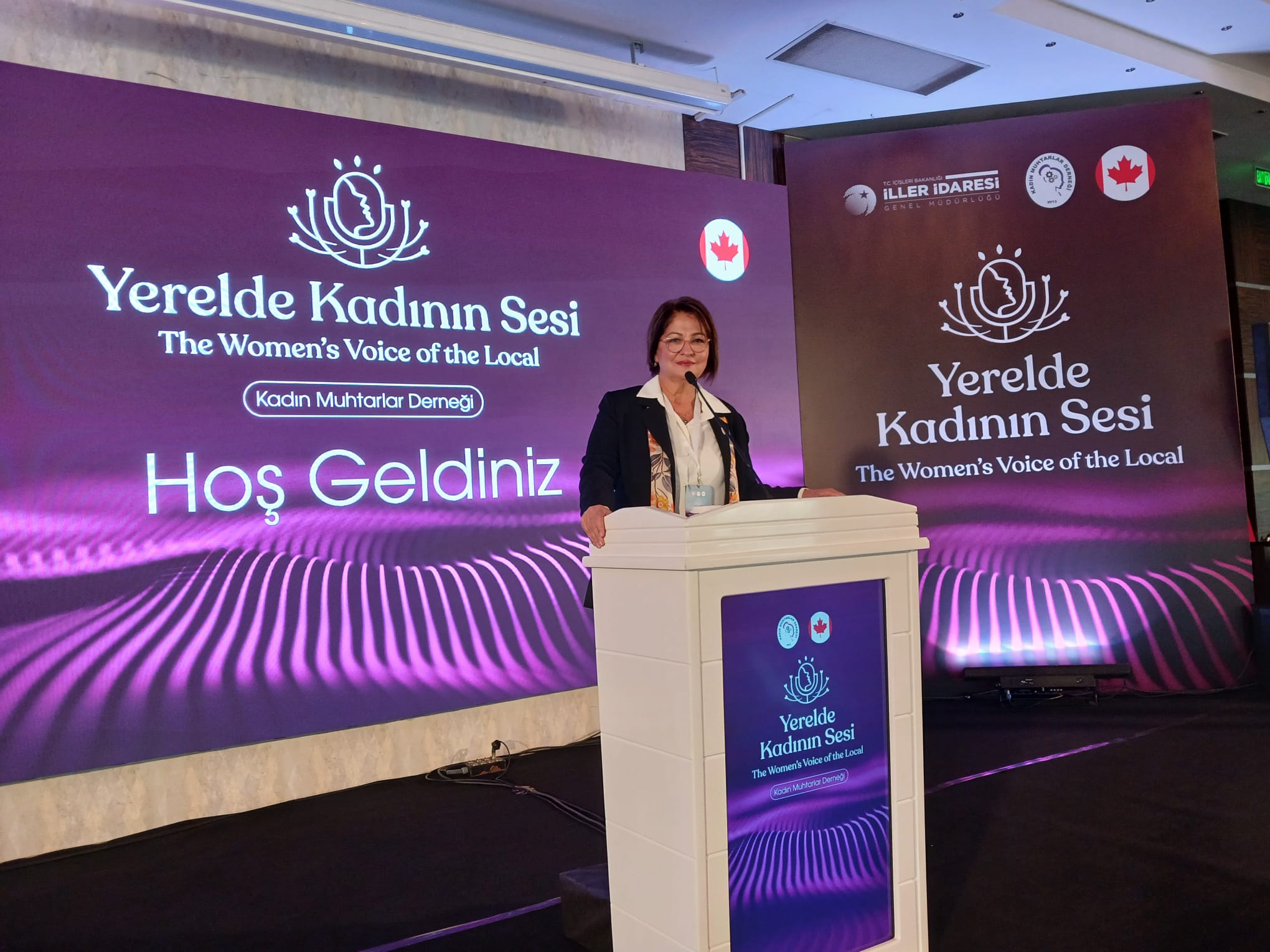 Necla Muhtar Zonguldak’ı temsil etti