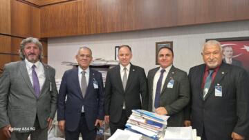 TGF Heyetinden CHP’li Yavuzyılmaz’a Ziyaret