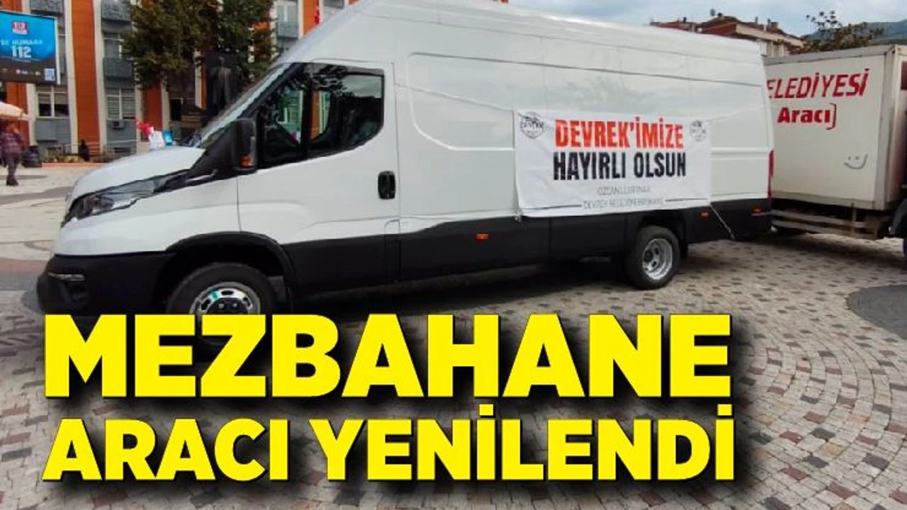 Devrek Belediyesi’nden Modern Adım: Mezbahane Aracı Yenilendi