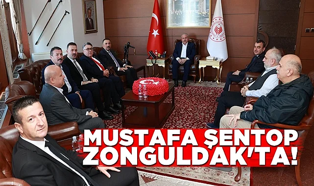 Mustafa Şentop’tan Zonguldak Valiliği’ne ziyaret