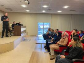 DEVREK DEVLET HASTANESİNDE YANGIN EĞİTİMİ VE TATBİKATI GERÇEKLEŞTİRİLDİ