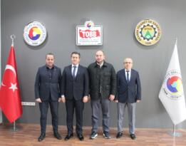 DEFTERDAR SERDAR VE GRUP MÜDÜRÜ OCAKLI’DAN DEVREK TSO’YA ZİYARET