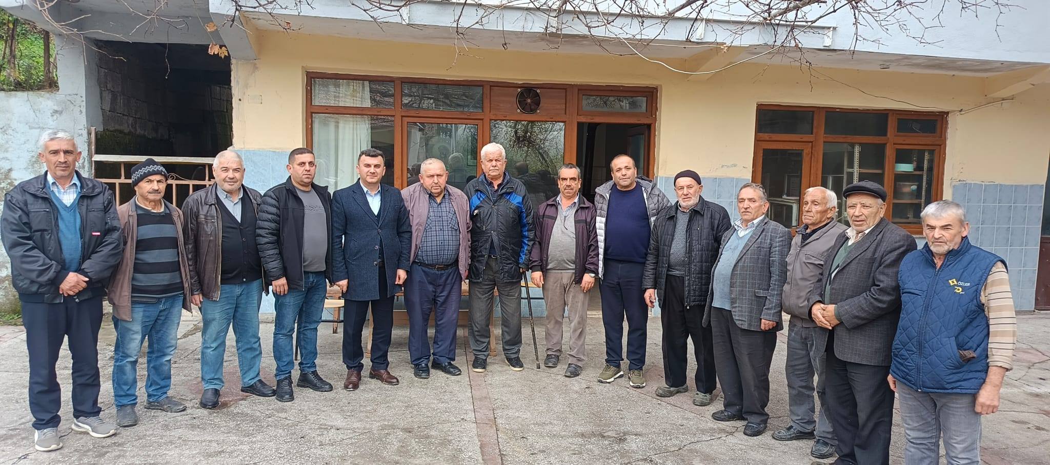 AK Parti İlçe Teşkilatından Köylere Çalışma Ziyareti