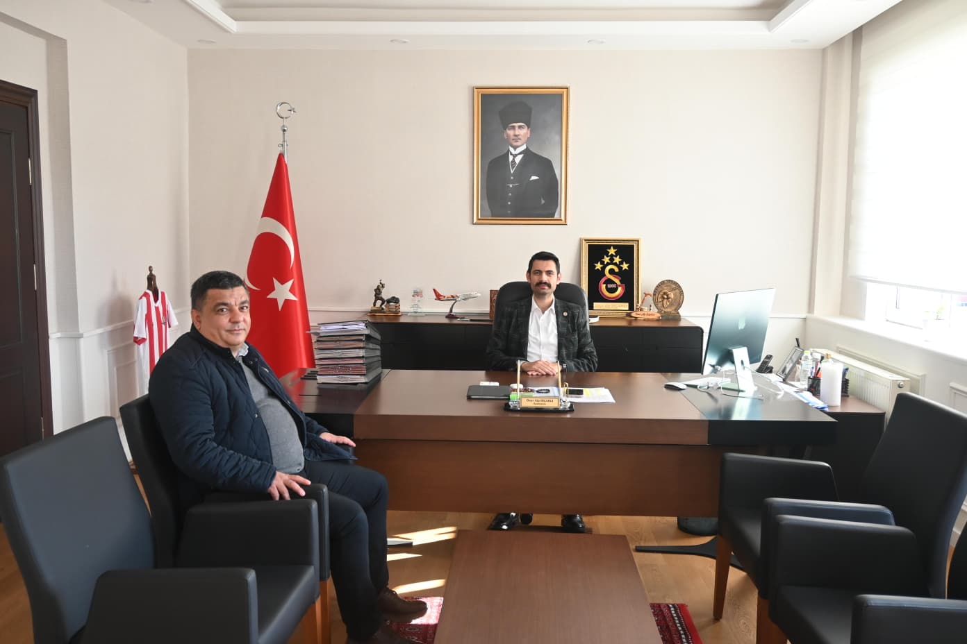 Yazı İşleri Müdürü’müzden Kaymakam Bıçakcı’ya Ziyaret