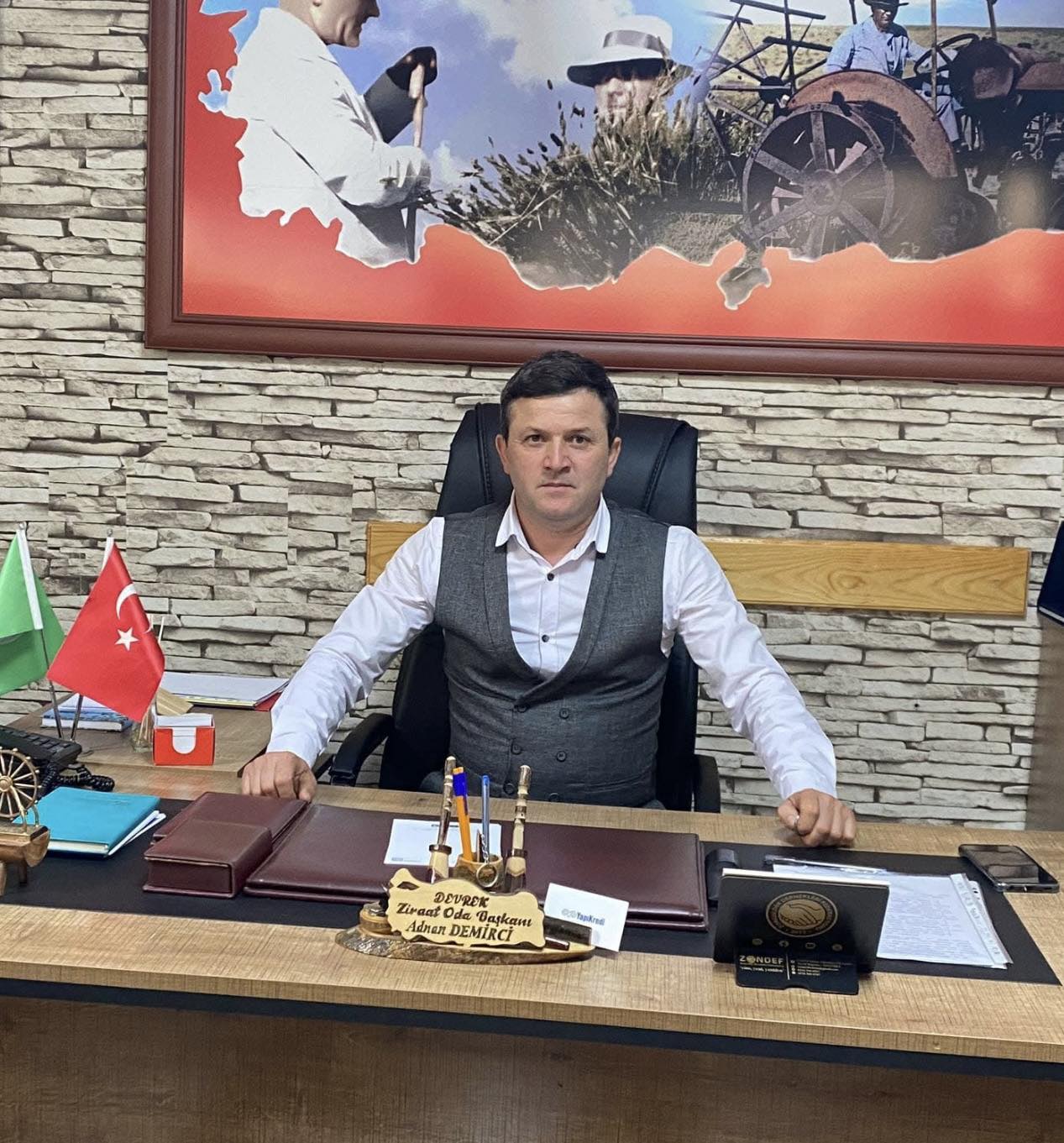 BORÇLU ÇİFTÇİYE KREDİ ENGELİ TEPKİ ÇEKTİ