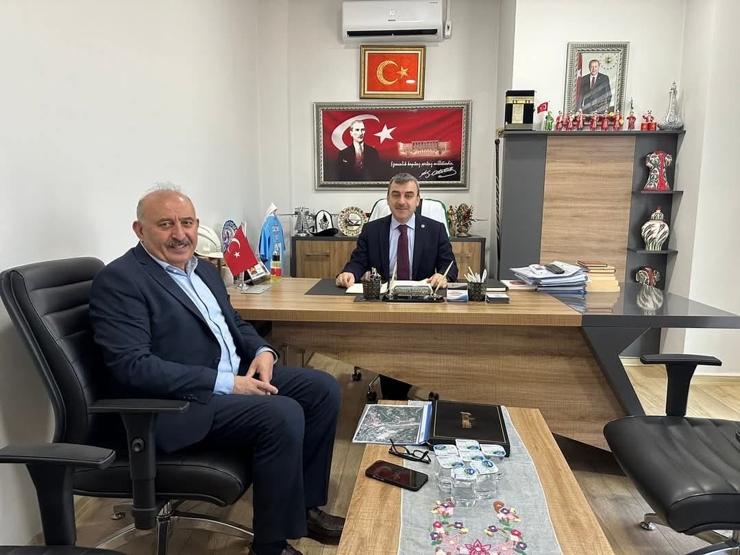 Ahmet Çolakoğlu ve Vedat Öztürk buluştu. Sorunlar masaya yatırıldı