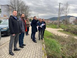 ULUPINAR SAHADA ÇALIŞMALARI YERİNDE İNCELEDİ