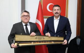BEÜ Rektörü Özölçer’den Ulupınar’a Ziyaret