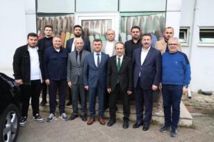 Protokolden Akgül Tekstil’e Ziyaret