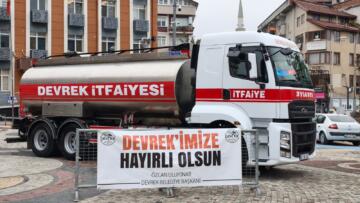 DEVREK BELEDİYESİ İTFAİYE FİLOSUNU GÜÇLENDİRDİ