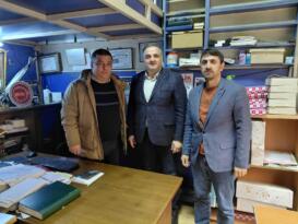 ZONDEF’den Gazetemize Taziye Ziyareti