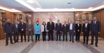 ZONDEF’TEN DANIŞTAY BAŞKANI ZEKİ YİĞİT’E ANLAMLI ZİYARET