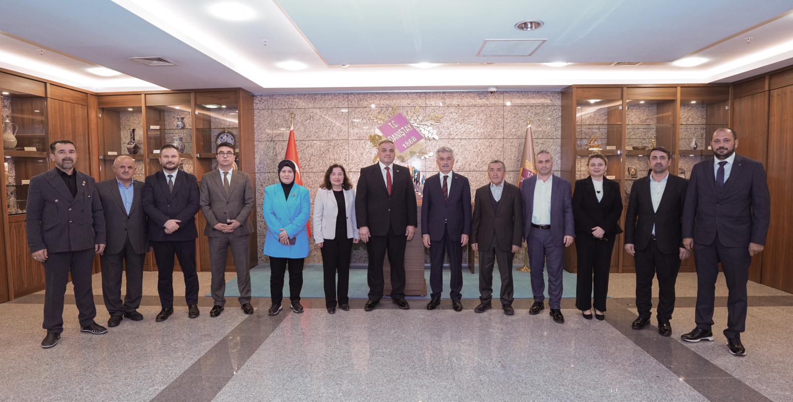 ZONDEF’TEN DANIŞTAY BAŞKANI ZEKİ YİĞİT’E ANLAMLI ZİYARET