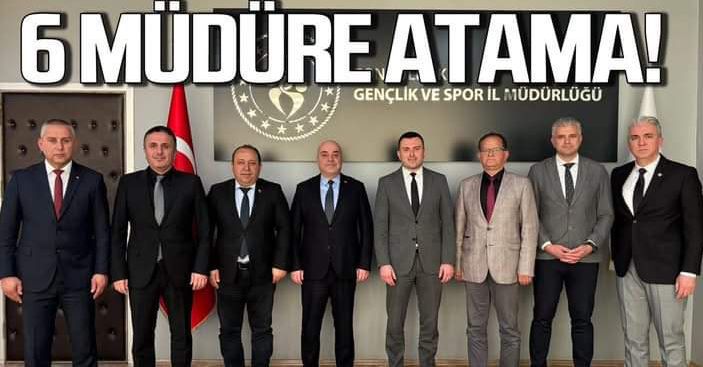 ZONGULDAK’TA 6 SPOR İLÇE MÜDÜRÜNÜN GÖREV YERİ DEĞİŞTİ