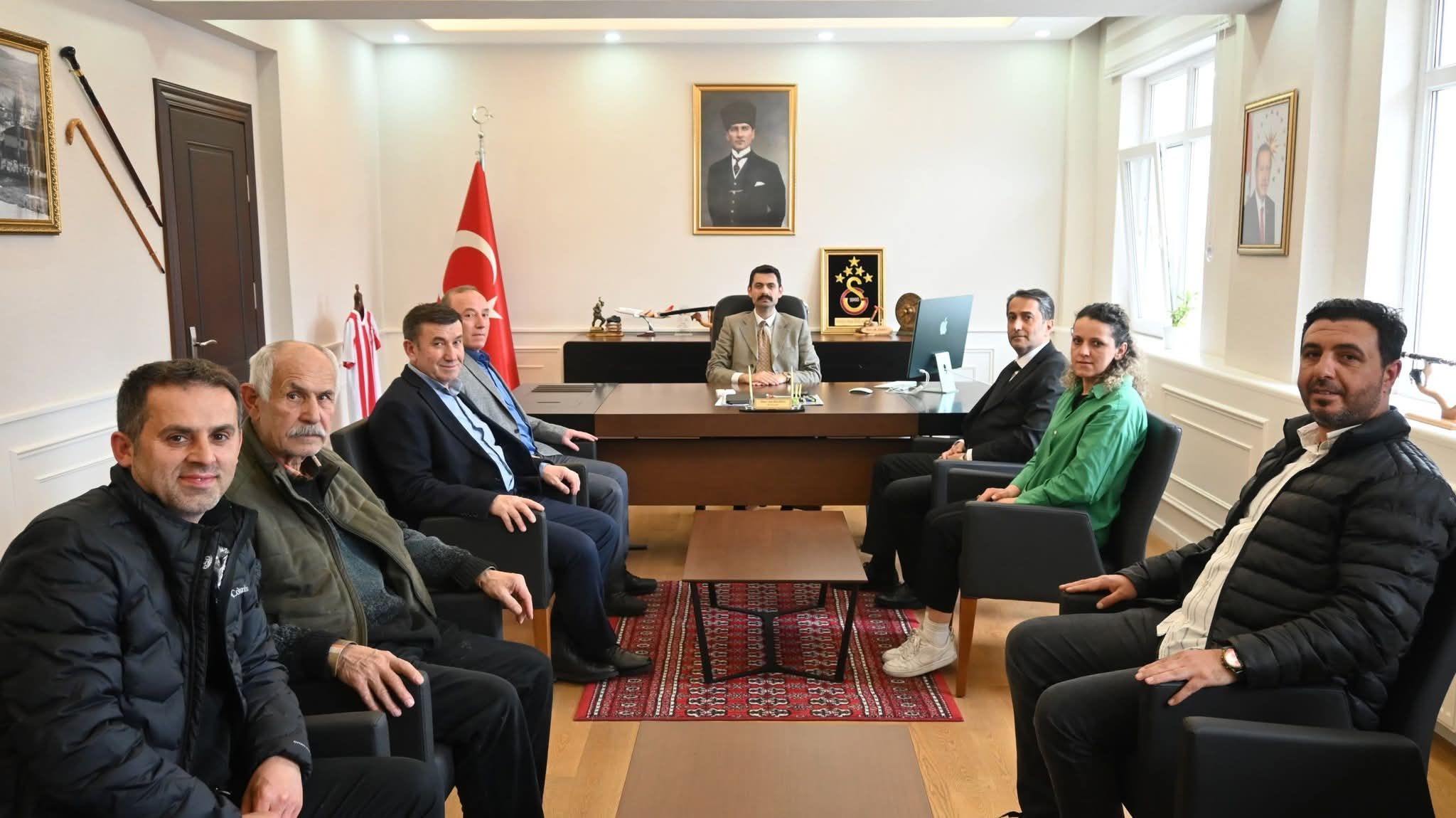 DEVREK ESNAF VE SANATKÂRLAR ODASI’NDAN KAYMAKAMLIK ZİYARETİ