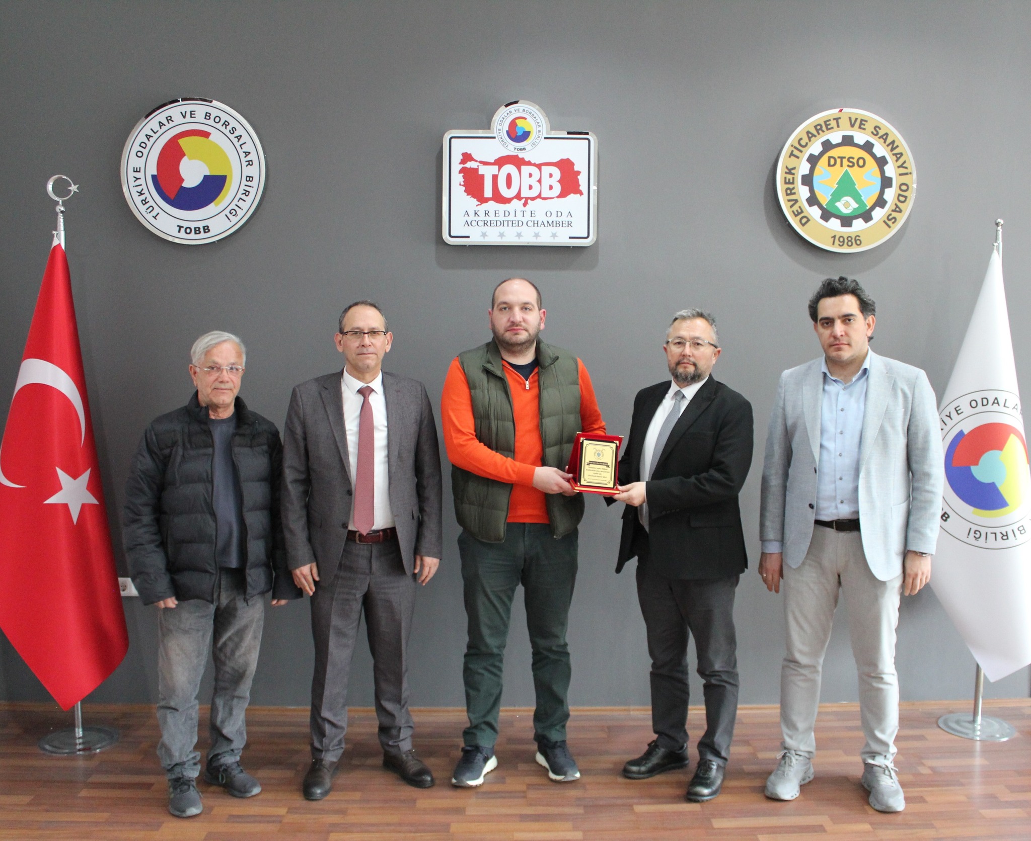 HASTANE YÖNETİMİNDEN TSO’YA TEŞEKKÜR ZİYARETİ