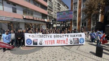 DEVREK’TE “OKULLARDA ŞİDDETE HAYIR!” EYLEMİ