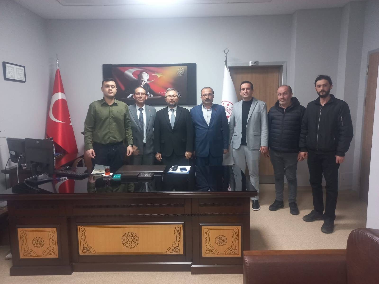 MHP DEVREK TEŞKİLATINDAN HASTANE ZİYARETİ