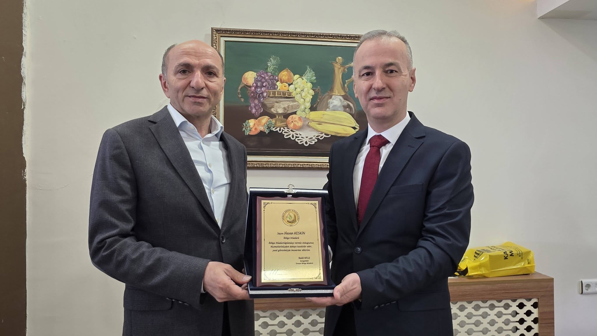 ORMAN BÖLGE MÜDÜRLÜĞÜ’NDE “AHDE VEFA” PROGRAMI DÜZENLENDİ