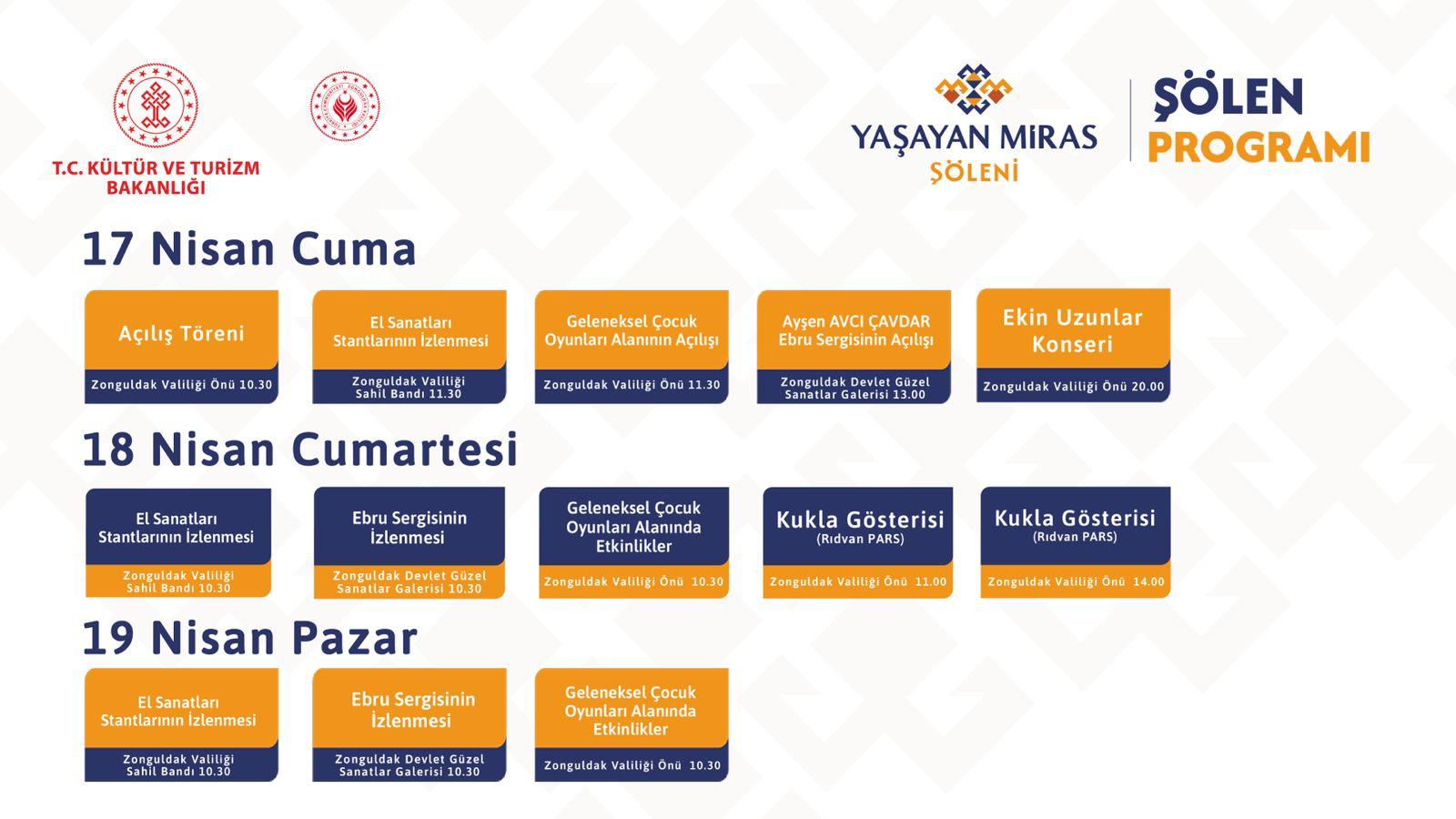 ZONGULDAK’TA İKİ AYRI ETKİNLİK: TURİZM HAFTASI VE YAŞAYAN MİRAS ŞÖLENİ