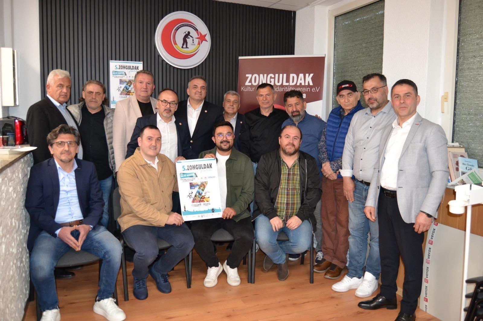 ALMANYA’DA ZONGULDAKLILAR BULUŞTU: BİRLİK VE DAYANIŞMA VURGUSU ÖNE ÇIKTI