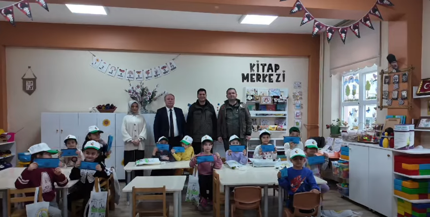 DEVREK’TE MİNİK YÜREKLERE FİDAN, GELECEĞE UMUT