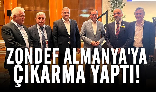 ZONDEF Genel Başkanı Öncan 9. Türk-Alman Ekonomi Günü’ne katıldı