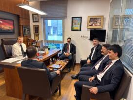 DEVREK HEYETİNDEN TBMM’DE ÇOLAKOĞLU’NA ZİYARET