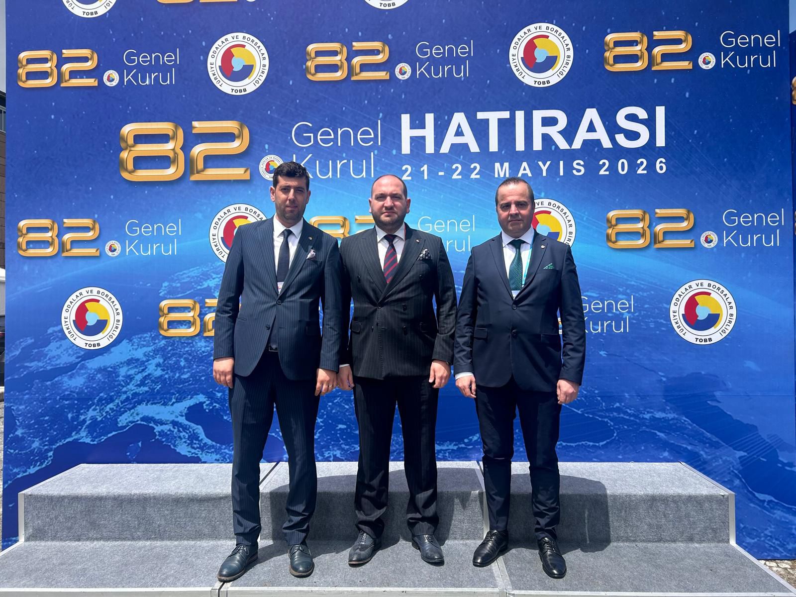 DEVREK TSO YÖNETİMİ TOBB 82. GENEL KURULU’NA KATILDI