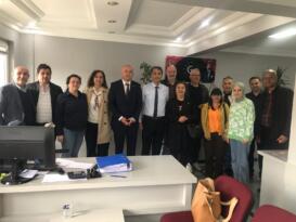 CHP’DEN ESNAF ODALARINA ZİYARET