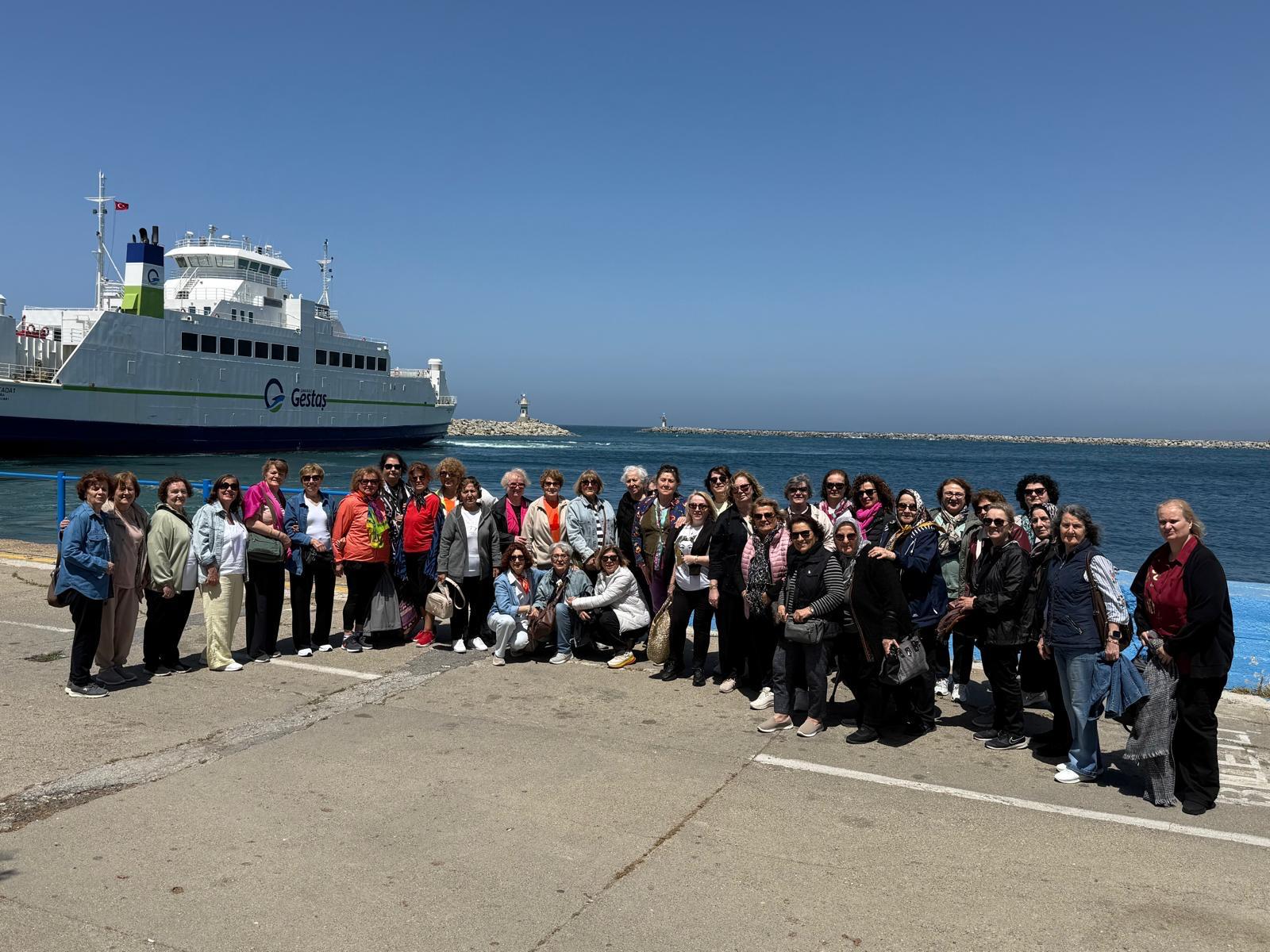 YARDIMSEVENLER DERNEĞİ’NDEN ÇANAKKALE VE GÖKÇEADA GEZİSİ