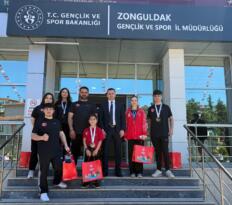 DEVREKLİ MİLLİ SPORCULAR GURURLANDIRDI