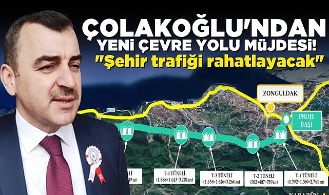 Çolakoğlu’ndan yeni çevre yolu müjdesi! “Şehir trafiği rahatlayacak!”