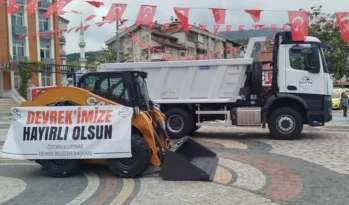 DEVREK BELEDİYESİ ARAÇ FİLOSUNU GÜÇLENDİRDİ