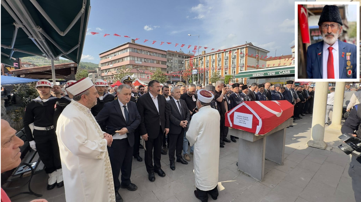 Kıbrıs Gazisi Satılmış Pürcü Son Yolculuğuna Uğurlandı