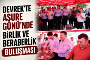 DEVREK’TE AŞURE GÜNÜ’NDE BİRLİK VE BERABERLİK BULUŞMASI