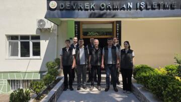 DEVREK ORMANLARINDAKİ ÇALIŞMALAR YERİNDE İNCELENDİ