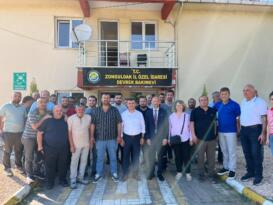 TERZİ’DEN KÖYLERE, ESNAFA VE ÖZEL İDAREYE ZİYARET